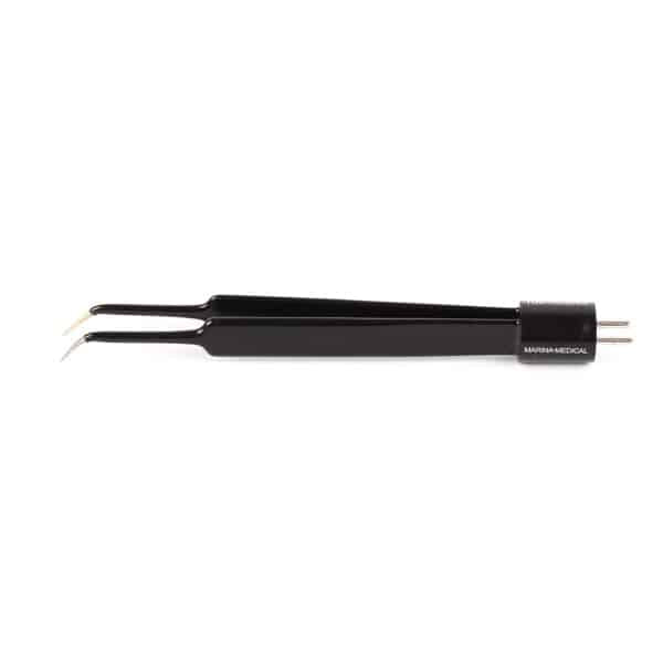 Bi-polar Jeweler Forceps, Angled