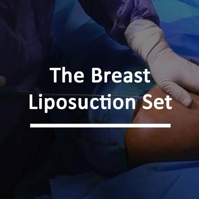 Pelosi Breast Liposuction Set