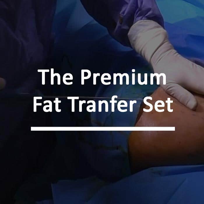 Pelosi Premium Fat Transfer Set