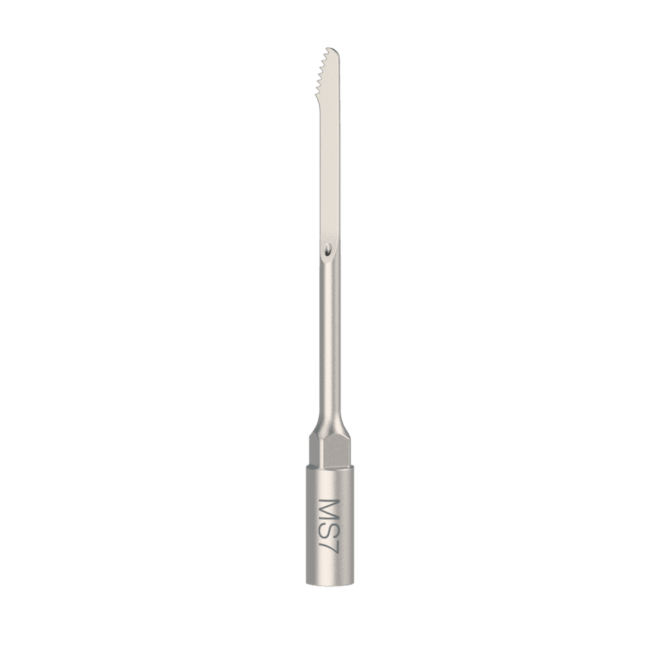W&H MS7 Long Straight One Sided Piezo Saw with Dual Coolant Outlets
