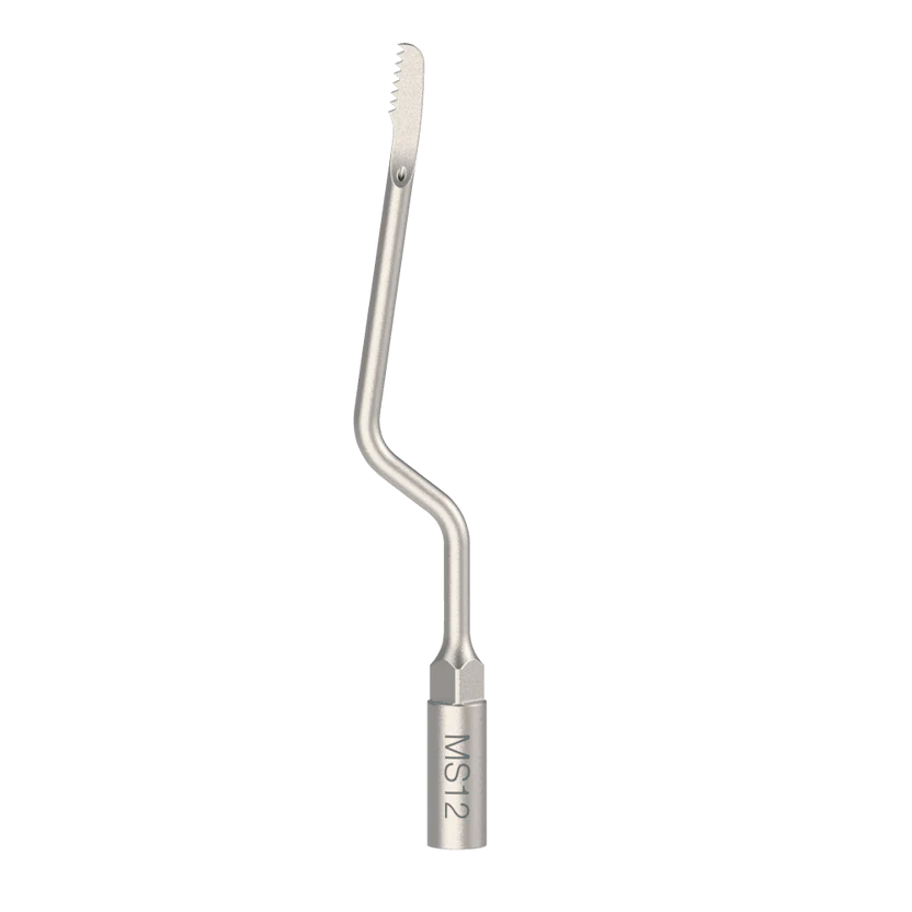 W&H MS12 Long One Sided Saw With Double Bend and Dual Coolant Outlets Piezo Tip